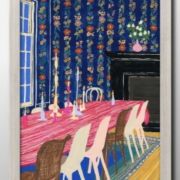 北欧 マティスに魅せられて A3 サイズ ポスター アート おしゃれ 絵画 インテリア 北欧 イラスト マット紙 艶消し アートパネル 額 フレーム デザイン 壁掛け ギフト 新築祝い ディスプレイ 引越し祝い　新生活　空間デザイン 