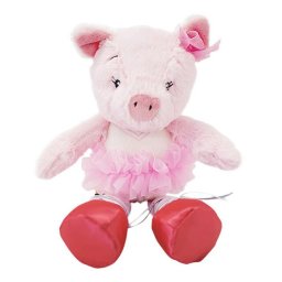 ナッツ＆ジュール Nat&Jules ぬいぐるみ トワイリング チュチュ ピッグ n00358 ブタ ピンク系マルチ