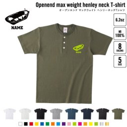 たこ焼き 名入れヘンリーネックTシャツ ヘンリーネック 名入れTシャツ 首元ネコ目ボタン ボタンTシャツ 首元アクセント メンズ レディース    takoyaki、