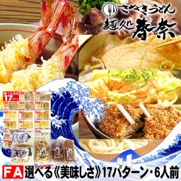 冷凍 讃岐うどん 6人前 直送便 選べる 美味しい 具材 17パターン お試し さぬきうどん お取り寄せグルメ えび天 きつね 肉うどん ギフト のし 心ばかり 御礼 内祝 お誕生日 プレゼント お慶び 食品備蓄 差し入れ