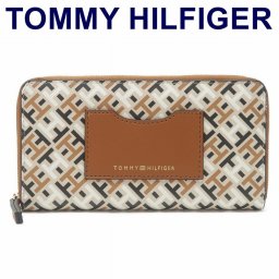 トミーヒルフィガー TOMMY HILFIGER 財布  メンズ 長財布 レディース モノグラム TH-69J4680-250 ブランド 人気