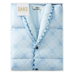 【ギフト対応無料】ダックス 洗える羽毛ポンチョ ブルー (DK561120-6) ※送料無料(北海道・沖縄は除く)