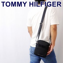 トミーヒルフィガー TOMMY HILFIGER バッグ メンズ ショルダーバッグ 斜め掛け ブラック 黒 TH-69J5776-001 ブランド 人気