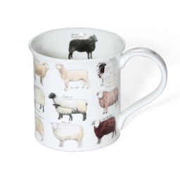 ダヌーン マグカップ BUTE お気に入りの羊はど～れ？ ANIMAL BREEDS SHEEP Dunoon Mug 正規販売代理店 マグ ヒツジ ギフト 結婚祝い プレゼント 贈り物 食器