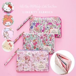 【全注文ラッピング仕様】サンリオキャラクターズ マルチケース 母子手帳ケース お薬手帳ケース ハローキティ マイメロディ リトルツインスターズ パスポートケース 通帳ケース 手帳ケース 出産祝い かわいい おしゃれ シャレールヤハタ Cyalel Yahata