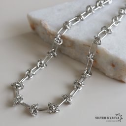 茨チェーンネックレス ステンレス 棘々チェーンネックレス シルバー 有刺鉄線 荊棘 プチプラ お洒落 人気 トレンド 流行り 金属アレルギー対応