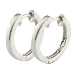 18金 ピアス メンズ フープピアス ホワイトゴールドk18 地金ピアス シンプル ゴールド k18 中折れ 地金 フープ 18k クリスマス