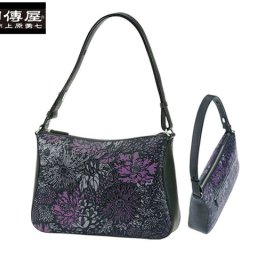 正規品 メンズ レディース 印傳屋 インデンヤ 上原勇七 甲州印伝 印伝 indenya いんでんや いんでん 束入 財布 本革 flonity フロニティ セミショルダー 和柄 7202 indn23 旅行 ギフト