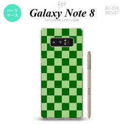 【SC01K】【スマホケース/スマホカバー】【ギャラクシー ノート8】SC01K スマホケース Galaxy Note8 SC-01K カバー ギャラクシー ノート8 スクエア 緑 nk-sc01k-771【メール便送料無料】