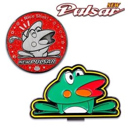 ニューパルサー ゴルフマーカ― PLSM002 NEW PULSAR ニューパル パチンコ パチスロ ゴルフボール 誕生日プレゼント 贈り物 ギフト プレゼント ホールインワン 記念品 父の日 敬老の日 退職祝 ゴルフマーカー