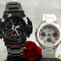 カシオ 恋人たちのGショック ペアウォッチ G-SHOCK BABY-G MTG-B3000BD-1AJF MSG-W100-7A2JF 電波ソーラー Bluetooth 搭載 送料無料 国内正規品 記念日 誕生日 プレゼント お揃い ブラック 黒 ホワイト 白 クリスマス お祝い 結婚 婚約 20代 30代 40代 50代 カップル 夫婦