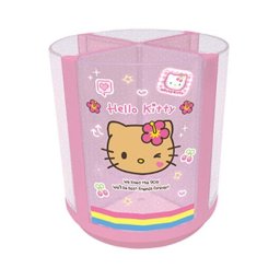 サンリオ 日焼け キティ 回るペンスタンド 平成レトロ Sanrio