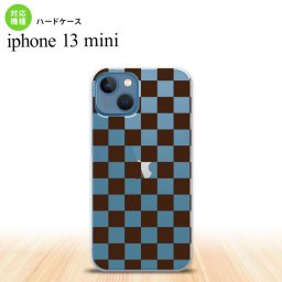 iPhone13mini iPhone13 mini ケース ハードケース スクエア 茶  nk-i13m-032