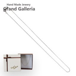 1.0mm 細い 小豆ネックレスチェーン シルバー925 小豆 ネックレス チェーン シルバーアクセサリー スターリングシルバー レディース ユニセックス クリスマス 誕生日 記念日 お祝い 彼女 女性 母の日 プレゼント ハンドメイド 箱 ボックス Grand Galleria グランドガレリア