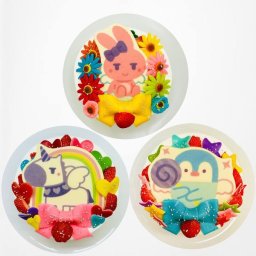 ポップアップデコ盛りキャラクターケーキ【9cm～21cm】