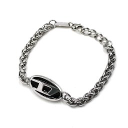 ディーゼル DIESEL ブレスレット DX1469040 アクセサリー メンズ シルバー ブラック