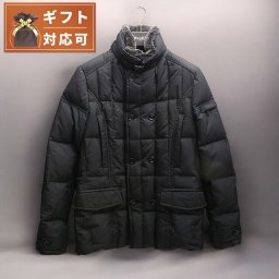ムーレー MOORER SIRO-KM ダウンジャケット アウター MOUGI200310-SIRO-NERO-48 メンズ ブラック ダウンジャケット