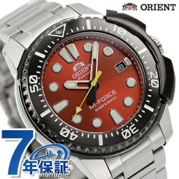 オリエント 70周年 記念モデル スポーツ M-FORCE 自動巻き 機械式 メンズ 腕時計 RN-AC0L02R ORIENT エムフォース レッド 時計