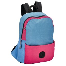 キプリング kipling バッグ リュックサック バックパック デイパック KI5495 5EC レディース BLUE RASPBER BL ブルーラズベリーブロック ブラック+ブルー+ピンク