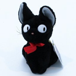 ぬいぐるみ 座   M ジジ （黒猫・ねこ・ネコ） （魔女の宅急便） スタジオジブリ