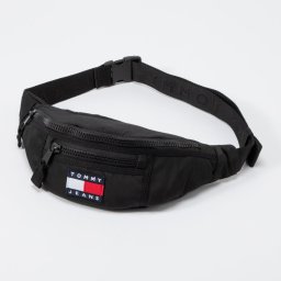 トミーヒルフィガー TOMMY HILFIGER AM0AM07079 ショルダーバッグ メンズ バック トミージーンズ クロスボディバッグ ボディバッグ 斜め掛け 肩掛け カジュアル シンプル お出かけ プレゼント ギフト お祝い ブランド TJM HERITAGE BUMBAG ブラック