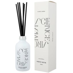SCIENCE AROMA ホワイトムスクの香り フレグランスディフューザー 200ml white musk ルームフレグランス フレグランス 芳香剤 部屋用 ギフト プレゼント 贈り物 約2～3か月分