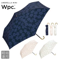折りたたみ傘 折りたたみ日傘 レディース Wpc. 日傘 雨傘 晴雨兼用 折り畳み 傘 手開き 475-0181 ワールドパーティー フラワーレースミニ 紫外線 熱中症 対策【送料無料】【有料ギフトラッピング対象品】