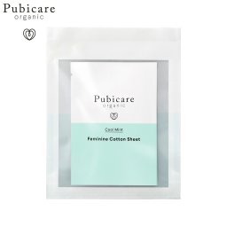 Pubicare organic フェミニン コットンシート クールミント 5枚入り
