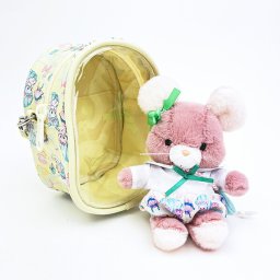 SWIMMER(スイマー) × 吉徳レトロ ミニ Qピッピ ぬいぐるみ 衣装＆ポーチセット(イエロー) 送料込み