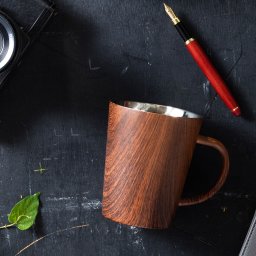 万年筆＆二層マグカップセット オシャレなカップで在宅勤務をスタイリッシュに