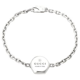 グッチ GUCCI トレードマーク エングレービング ブレスレット シルバー 779169 J8400 8106 レディース メンズ ユニセックス アクセサリー TRADEMARK BRACELET