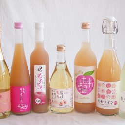 桃のお酒を楽しめる7本セット(山梨県ももワイン もも梅酒ももはじめました 国産ももとろ 国産もものお酒 信州のももを使ったワイン カフェ ド パリ ピーチスパークリング(フランス) 脱アルコールカールユングピーチ(ドイツ)) 720ml×2本 500ml×3本 750ml