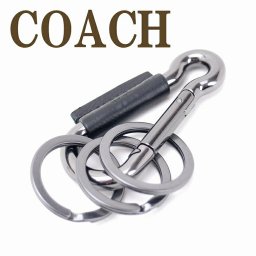 コーチ COACH キーリング メンズ キーホルダー カラビナ レディース 64769BLK 【ネコポス】 ブランド 人気