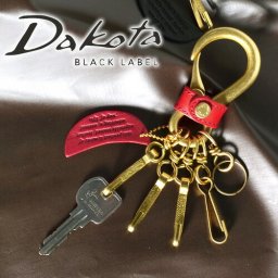 ダコタブラックレーベル Dakota black label フック型キーホルダー【ミネルバアクソリオ】 637022 メンズ プレゼント ギフト ラッピング無料 ブランド 上品 コンパクト