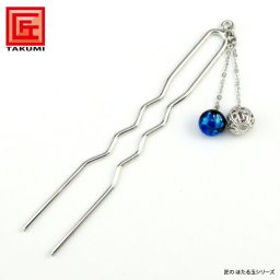 簪 かんざし 琉球 蛍玉 ほたる玉 蓄光 国産 日本製 おすすめ プレゼント ギフト kz14