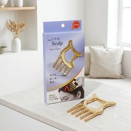 WTB 熱伝導 かっさ スカルプ 頭皮マッサージ 頭皮 頭皮マッサージ器 頭皮マッサージブラシ グッズ 頭皮ブラシ 頭皮マッサージャー スカルプブラシ 頭皮をやわらかくする スカルプケア 頭 ブラシ 頭皮ケア リフトアップ ゴールド 金