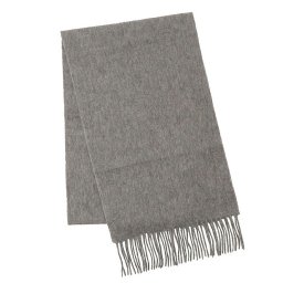 ポールスミス PAUL SMITH マフラー M1A 122D AS09B 76 CASHMERE SCARF カシミア ワンポイント ロゴ メンズ スカーフ SLATE グレー