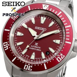 SEIKO 腕時計 セイコー 時計 ウォッチ 【日本製 Made in Japan】  PROSPEX プロスペックス サムライ 自動巻き ダイバースキューバ メンズ レッド SRPL11 海外モデル [並行輸入品]
