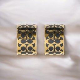 コーチ ピアス レディース ブランド COACH C7770 ゴールド/ブラック