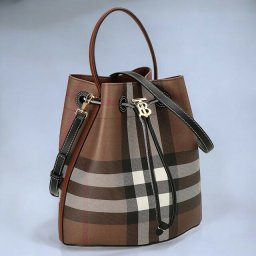 バーバリー ハンドバッグ レディース ブランド BURBERRY チェック 8069655 ブラウン