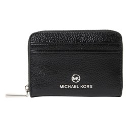 マイケルコース MICHAEL KORS カードケース 名刺入れ コインケース 小銭入れ 34S1ST9Z1L 001 BLACK ブラック