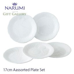 ギフトギャラリー アソートプレートセット 17cm 〈1023-23366〉 ナルミ 正規品 電子レンジ 食洗機対応 結婚祝い 新築祝い 引っ越し祝い 記念日 ティータイム