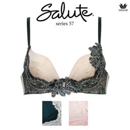  ワコール サルート 57G ブラジャー BTJ457 3/4カップワイヤー (VIVA LINEブラ) BCカップ