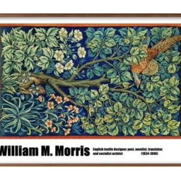 ウィリアム モリス オリジナル商品 A3 サイズ ポスター アート おしゃれ 絵画 インテリア 北欧 イラスト マット紙 艶消し アートパネル 額 フレーム デザイン 壁掛け ギフト 新築祝い ディスプレイ 引越し祝い　新生活　空間デザイン 