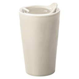夏の贈り物お中元 タンブラー310ml CERA THERMO ベージュ 直径8.6×13.7cm 0.5kg 磁器、シリコン