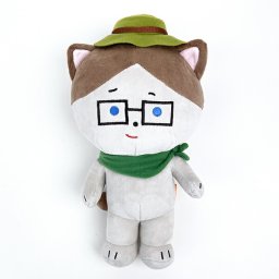 こまねこ ぬいぐるみ ラジボー キャンプ マスコット 人形 インテリア キッズ ベビー