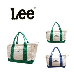 Lee リー ハンドバッグ marche No.320-901 ランチバッグ マザーズ メンズ レディース ユニセックス ギフト プレゼント コットン 大容量 タウン 普段使い お出かけ 通学 通勤 学生 部活 おしゃれ シンプル 人気 