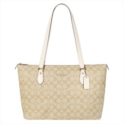 コーチアウトレット バッグ COACH OUTLET トートバッグ CH504 IMDQC ライトカーキ チョーク ホワイト