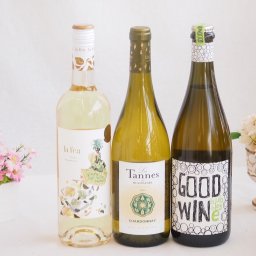 産地別白ワインシャルドネ3本セット(レ タンヌ オクシタン(フランス) ラ フェア ヴィウラ(スペイン) グッドワイン スパークリング(オーストラリア)) 750ml×3本