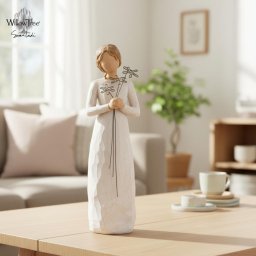 ウィローツリー彫像 Grateful - 感謝 23cm 大人の女性 | おしゃれ 置物 彫刻 人形 インテリア スーザン･ローディ 正規輸入品